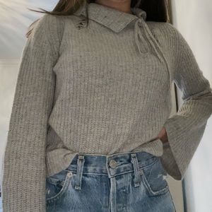 Derek lam 10 Crosby sweater with bell sleeve